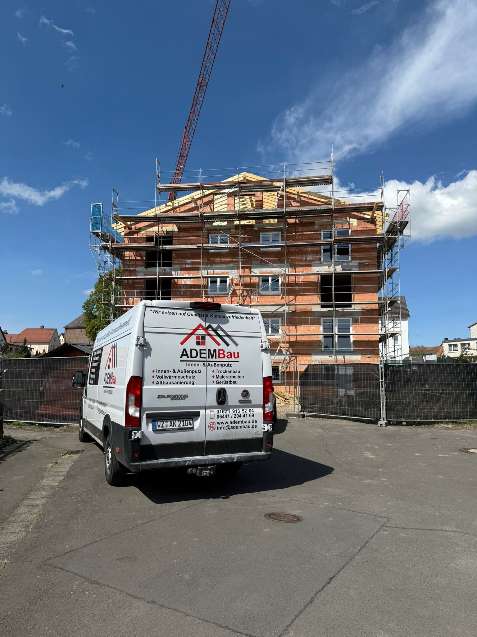 Fassadenarbeiten von Adem Bau